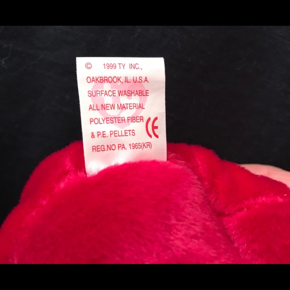 Ty Beanie “Valentina” with errors! - Picture 3 of 3